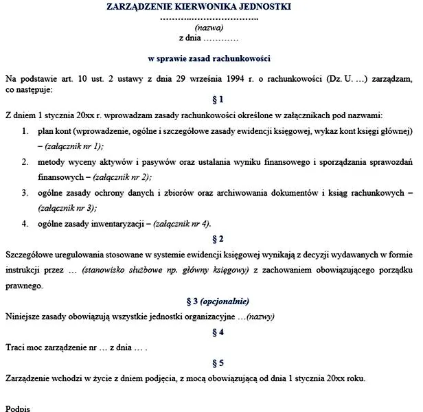 Polityka rachunkowa: 7 elementów, które muszą się znaleźć