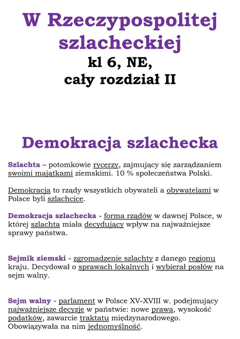 Demokracja szlachecka w Polsce