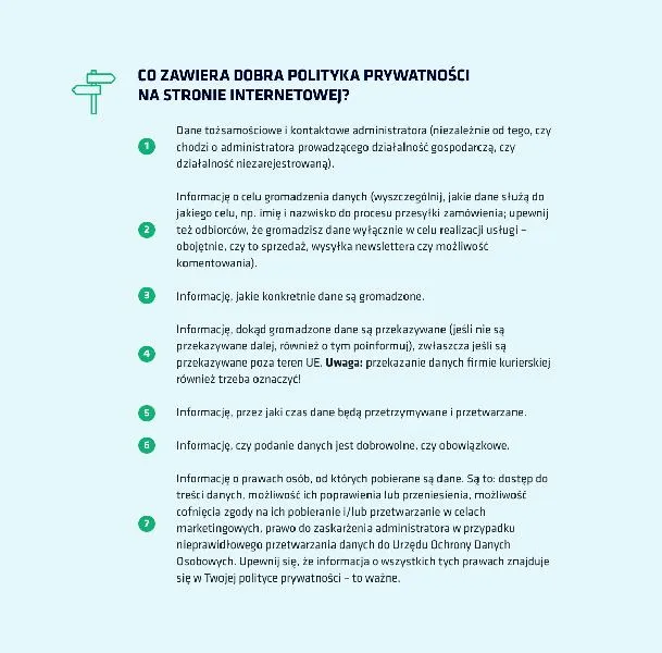 Efektywna polityka prywatności