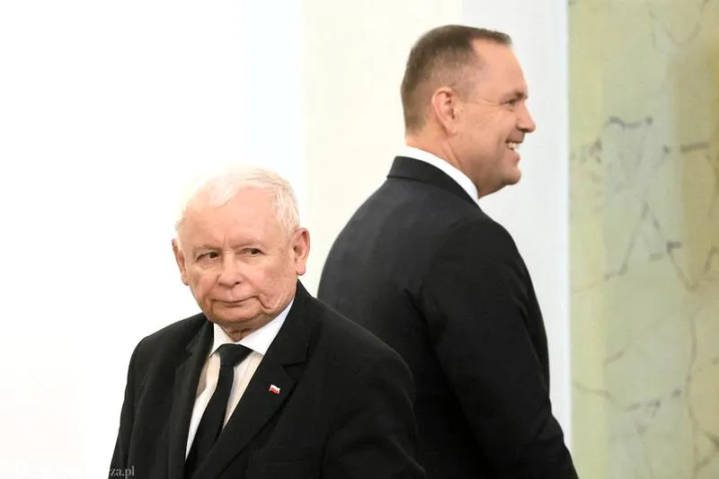 Kaczyński i jego współpracownicy