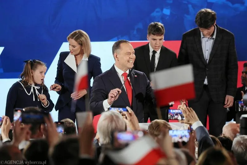 Poparcie na prezydenta